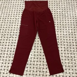 Bundle of two figs maternity scrub pants